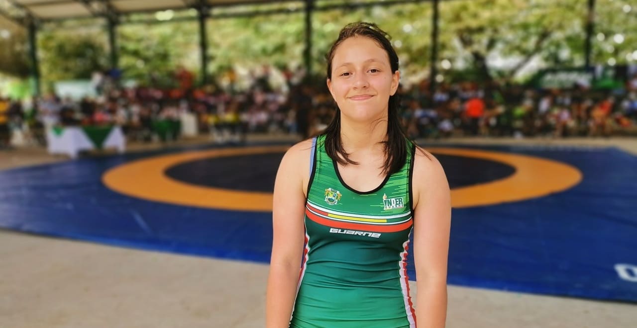 María José Carmona, la luchadora de Guarne, conquistó el dorado con su mentalidad invencible