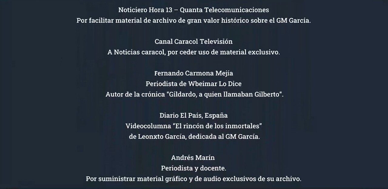En el documental Gildardo García, un guerrero sin memoria