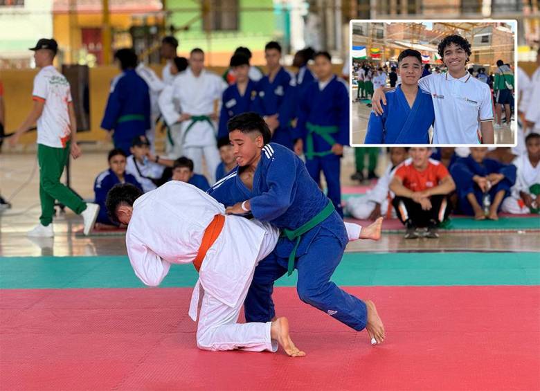 Matías Castañeda le dio oro a La Ceja en judo