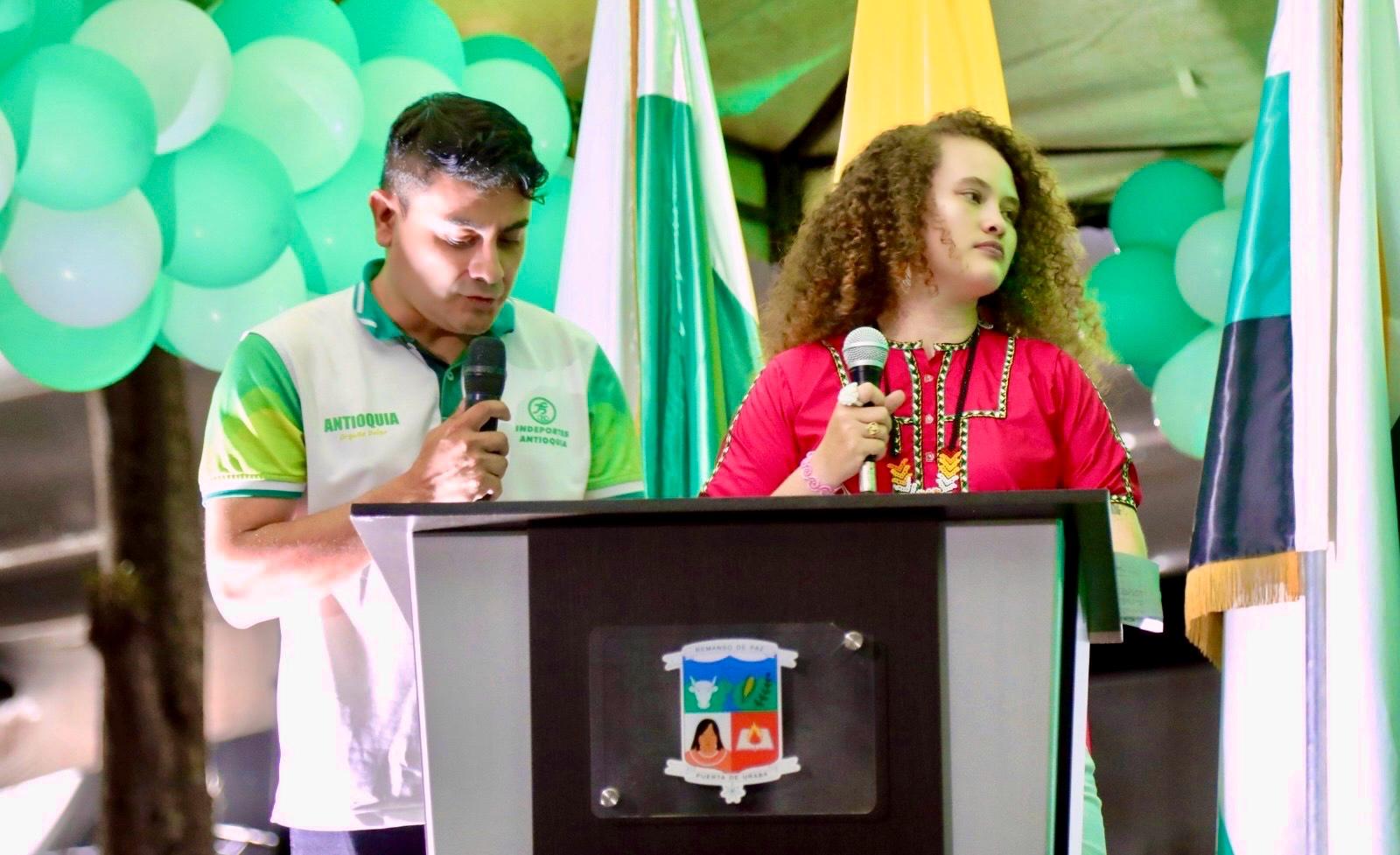 Copresentación Inauguración del subregional de los Juegos Departamentales - Dabeiba 2025