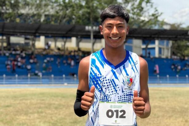 Santiago Giraldo Urueta, el atleta de Alejandría que saltó su propia altura y conquistó el oro en los Intercolegiados