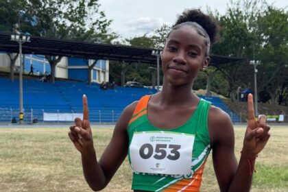 Sara Michell Mosquera Domínguez, la atleta de Apartadó que se levantó una y otra vez, y conquistó oros en los Intercolegiados