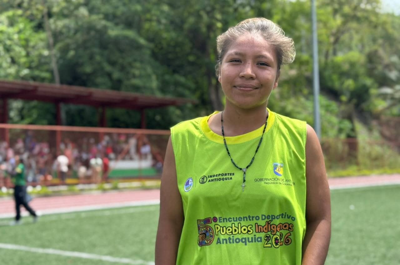 Luisa Fernanda Cuñapa corrió por una medalla y cantó por sus sueños